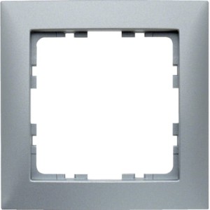 B.Kwadrat Ramka 1-krotna aluminium mat Berker 5310118994 