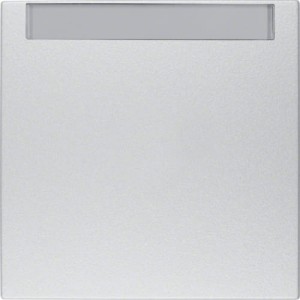 B.x Klawisz z polem opisowym do łączników 1-klawiszowych aluminium mat, lakierowany Berker 16261404