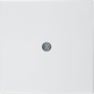 B.Kwadrat/S.1/B.3/B.7 Płytka czołowa do przyłączy kablowych, biały, połysk Berker 10198989