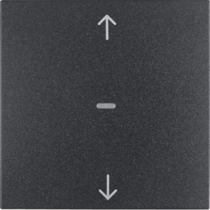 B.X/S.1 Przycisk żaluzjowy komfort do sterownika żaluzjowego, antracyt Berker 85241185