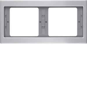 K.5 Ramka 2-krotna, pozioma aluminium Berker 13637003