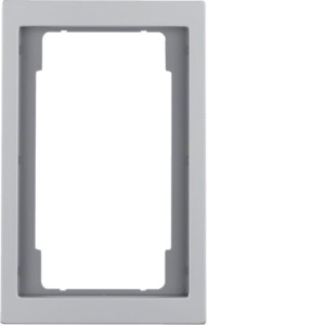 K.5 Ramka z dużym wycięciem aluminium Berker 13097003