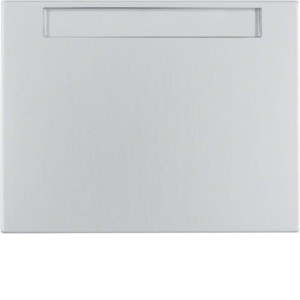 K.5 Klawisz z polem opisowym do łącznika 1-klawiszowego aluminium Berker 14267003