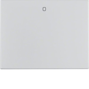 K.5 Klawisz z nadrukiem "0" aluminium Berker 14257103