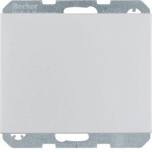 K.5 Gniazdo SCHUKO z pokrywą aluminium Berker 47517103