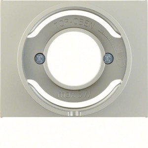 K.5 Płytka czołowa do sygnalizatora świetlnego E14, stal szlachetną, lakierowany Berker 11677004
