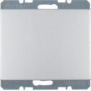 K.5 Zaślepka z płytką czołową, aluminium Berker 10457003