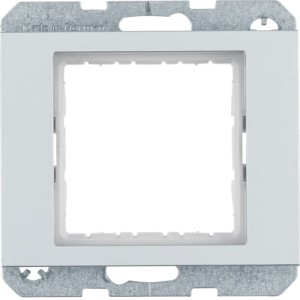K.5 Zestaw adaptacyjny do modułów systo 45x45mm, aluminium, lakierowany Berker 14407003