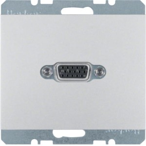 K.5 Gniazdo VGA aluminium Berker 3315407003