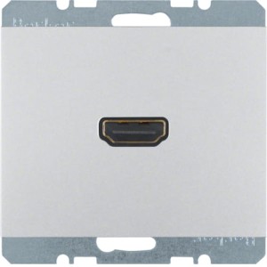 K.5 Gniazdo HDMI aluminium Berker 3315427003