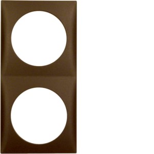 Integro Flow Ramka 2-krotna, brąz Berker 918262511