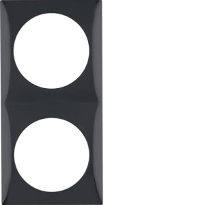 Integro Flow Ramka 2-krotna czarny Berker 918262510