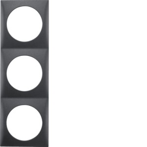 Integro Flow Ramka 3-krotna, antracyt Berker 918192515