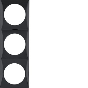 Integro Flow Ramka 3-krotna czarny Berker 918192510