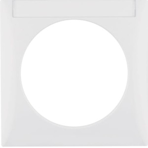 Integro Flow Ramka 1-krotna z polem opisowym. biały Berker 918032509