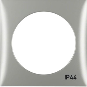 Integro Flow Ramka 1-krotna z nadrukiem "IP44" bez uszczelki, chrom lakierowany Berker 918272568