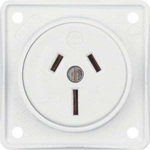 Integro Flow Gniazdo z uziemieniem "Australia" biały Berker 962562502