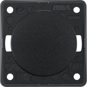 Integro Flow Łącznik klawiszowy, uniwersalny czarny Berker 936562510