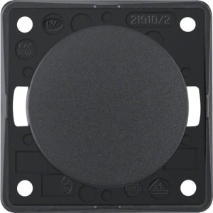 Integro Flow Łącznik klawiszowy, 2-biegunowy, antracyt Berker 936522505