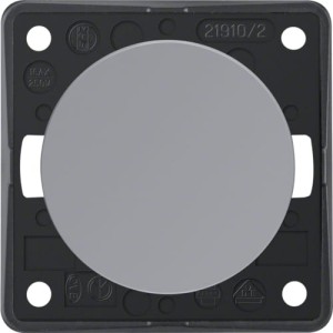 Integro Flow Łącznik klawiszowy, 2-biegunowy, szary Berker 936522507