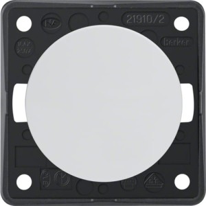 Integro Flow Łącznik klawiszowy, 2-biegunowy biały Berker 936522509