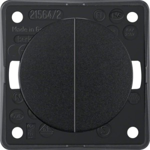 Integro Flow Łącznik wieloklawiszowy, seryjny czarny Berker 936552510