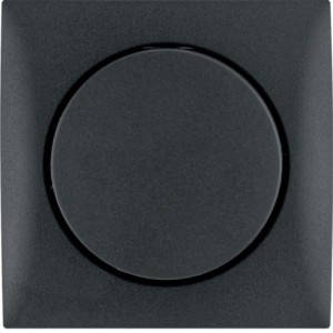 Integro Flow Elektroniczny potencjometr obrotowy 1-10 V pokrętło regulowane, antracyt Berker 928912505