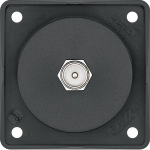 Integro Flow Gniazdo antenowe TV z obudową, antracyt Berker 945812505