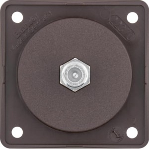 Integro Flow Gniazdo przyłączeniowe anteny SAT, brąz Berker 945192501