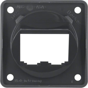 Integro Flow Płytka nośna 2-krotna do modułów BTR-/E-DAT, antracyt Berker 845582505