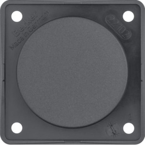 Integro Flow Zaślepka z płytką nośną, antracyt Berker 945162505