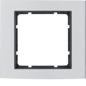 B.3 Ramka 1-krotna, aluminium/antracyt Berker 10113004