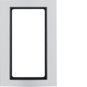 B.3 Ramka z dużym wycięciem aluminium/antracyt Berker 13093004