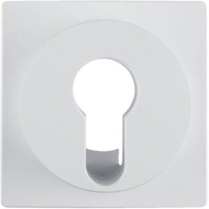 B.x Płytka czołowa do łącznika na klucz, biały Berker 15071909