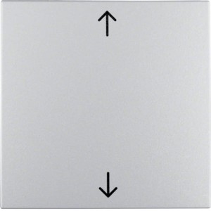 B.3/B.7 Klawisz z nadrukiem symbolu "strzałki" aluminium Berker 16201414