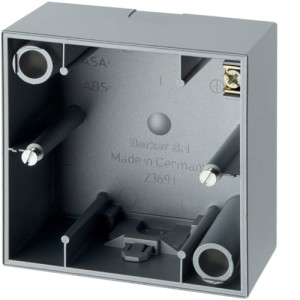 S.1 Puszka natynkowa 1-krotna, aluminium, mat Berker 10419939