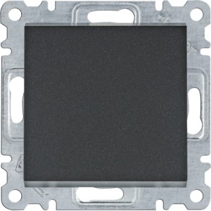lumina Łącznik 2-biegunowy czarny Hager WL0063
