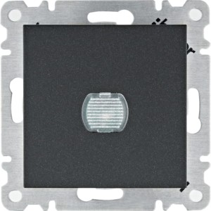 lumina Ściemniacz przyciskowy 60-300W czarny Hager WL4033