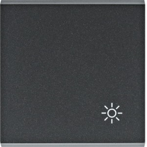 lumina Klawisz z symbolem „Światło” czarny Hager WL6023