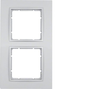 B.7 Ramka 2-krotna, aluminium, mat Berker 10126424