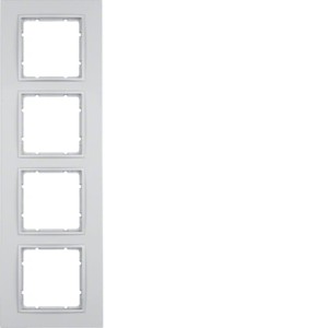 B.7 Ramka 4-krotna, aluminium, mat Berker 10146424