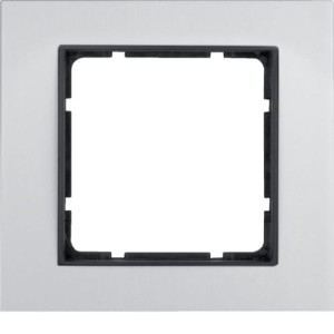B.7 Ramka 1-krotna, aluminium/antracyt mat Berker 10116904