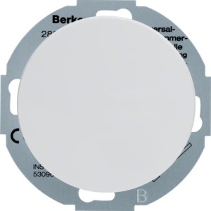 R.classic Rozszerzenie ściemniacza uniwersalnego z płytką czołową, biały Berker 28352089