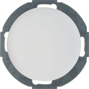 R.classic Zaślepka z płytką czołową biały, połysk Berker 10092079
