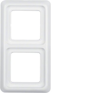 IP44 Ramka 2-krotna z uszczelką biały Berker 53132909