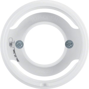 R.1/R.3 Płytka czołowa do sygnalizatora świetlnego E14 biały Berker 11982089