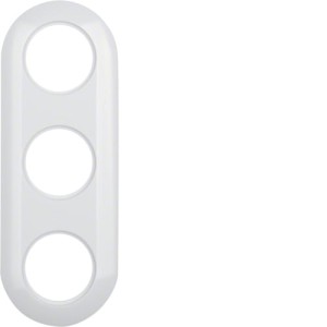 Serie 1930 Ramka 3-krotna, biały Berker 138139 