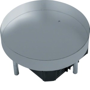 tehalit.VE-EE Pokrywa pełna EKR06 fi215 gres/płytka 38/43mm stal nierdzewna Hager EKR0600BL2