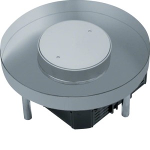 tehalit.VE-EE Pokrywa tubus EKR06 fi215 gres/płytka 23/28mm stal nierdzewna Hager EKR0600TM1