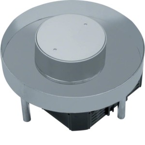 tehalit.VE-EE Pokrywa tubus EKR06 fi215 gres/płytka 38/43mm stal nierdzewna Hager EKR0600TM2